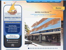 Tablet Screenshot of hotelnautilus.net
